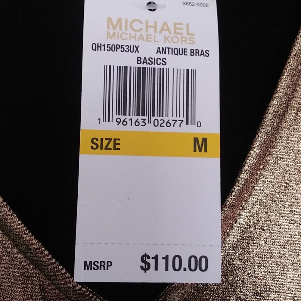 Michael Kors Antique Bras Basic Top - image 5